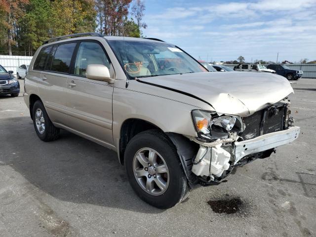 Salvage cars for sale from Copart Dunn, NC: 2006 Toyota Highlander