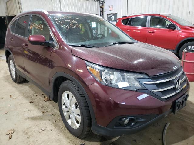 Salvage cars for sale from Copart Lyman, ME: 2014 Honda CR-V EXL