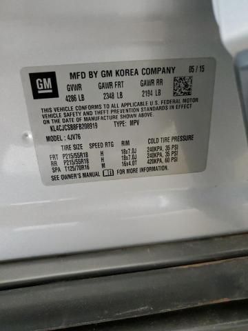 2015 BUICK ENCORE - KL4CJCSB8FB208919