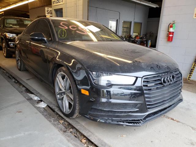 Salvage cars for sale from Copart Wheeling, IL: 2016 Audi A7 Prestige
