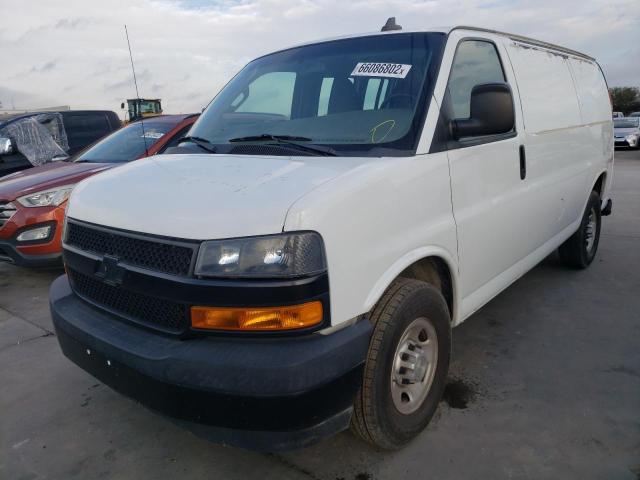 Salvage cars for sale from Copart Grand Prairie, TX: 2018 Chevrolet Express G2