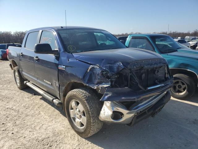 Salvage cars for sale from Copart Columbia, MO: 2013 Toyota Tundra CRE