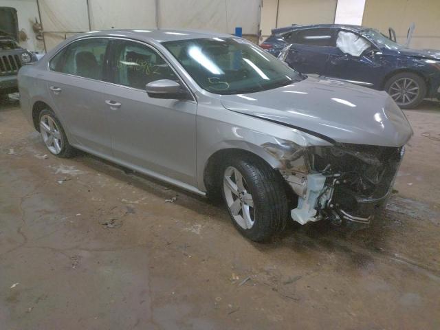 Salvage cars for sale from Copart Davison, MI: 2013 Volkswagen Passat SE