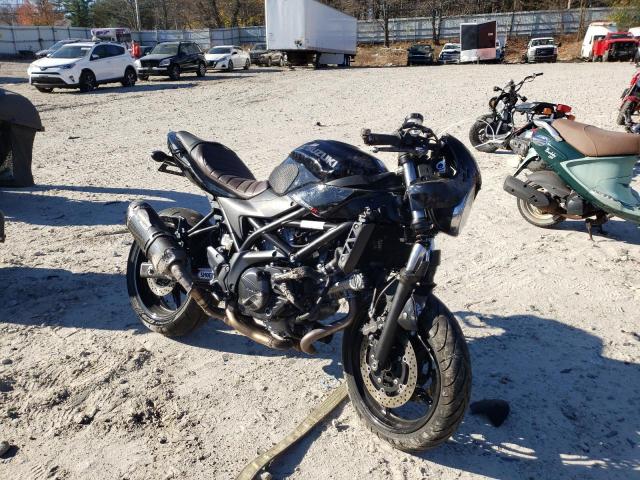 Salvage motorcycles for sale at Mendon, MA auction: 2020 Suzuki SV650 A