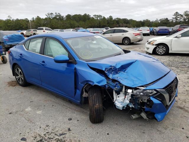 Salvage cars for sale from Copart Savannah, GA: 2022 Nissan Sentra SV