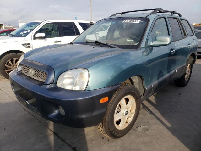 Vehiculos salvage en venta de Copart Grand Prairie, TX: 2003 Hyundai Santa FE G