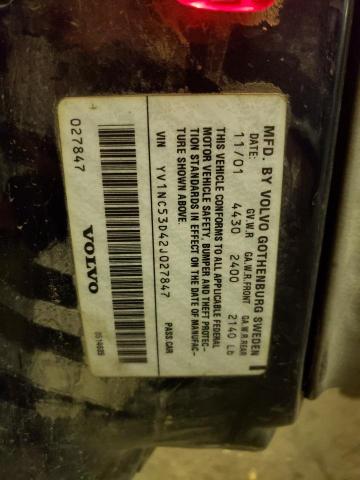 YV1NC53D42J027847 Volvo C70