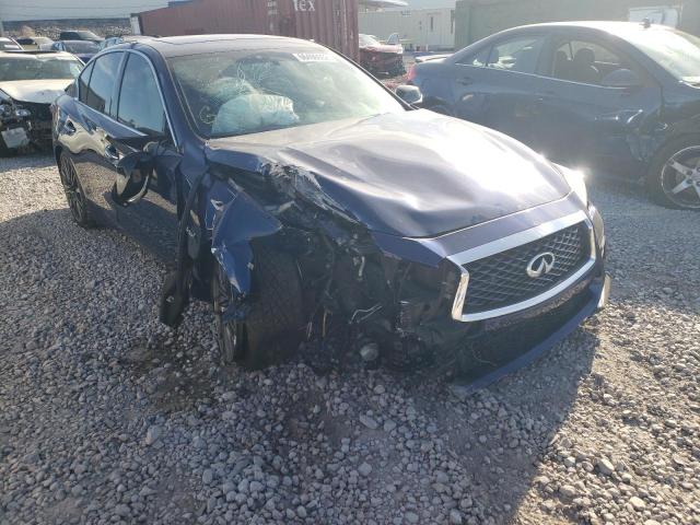 VIN: JN1FV7AP0JM460756 Auction: COPART Lot: 66496002 Location: AL - BIRMINGHAM JN1FV7AP0JM460756 INFINITI Q50 2016 BLUE Photo 1