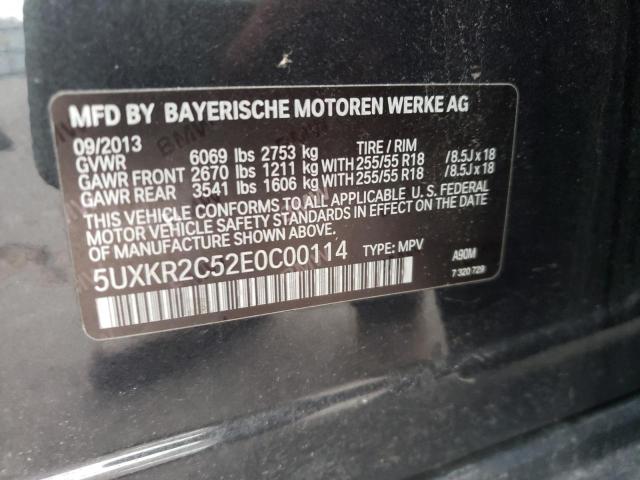 5UXKR2C52E0C00114 2014 BMW X5, photo no. 10