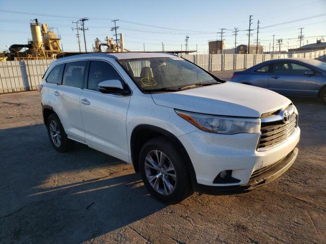 2015 Toyota Highlander en venta en Sun Valley, CA