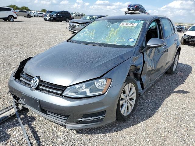 2015 VOLKSWAGEN GOLF TDI 3VW2A7AU7FM089696