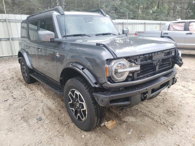 Salvage cars for sale from Copart Midway, FL: 2022 Ford Bronco Base