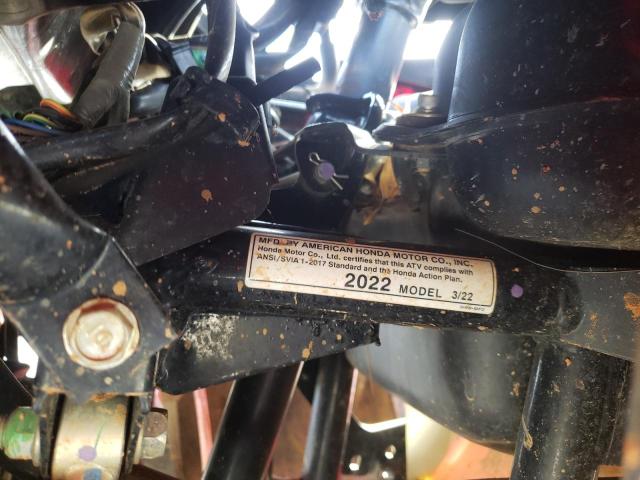 2022 HONDA TRX420 FM 1HFTE40KXN4805677