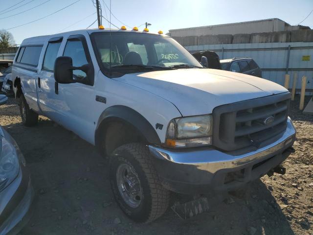 Salvage cars for sale from Copart Hillsborough, NJ: 2002 Ford F350 SRW S
