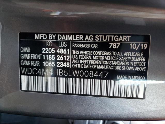 2020 MERCEDES-BENZ GLB 250 4M - WDC4M4HB5LW008447