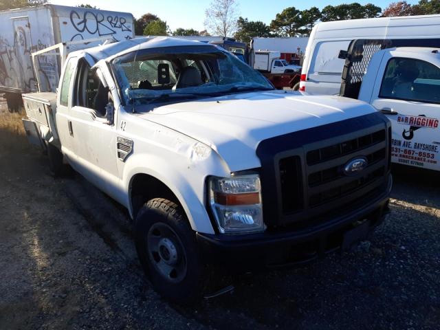 Salvage cars for sale from Copart Brookhaven, NY: 2009 Ford F250 Super
