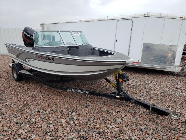 Salvage boats for sale at Avon, MN auction: 2014 Alumacraft Boat