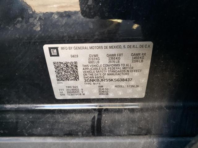 2019 CHEVROLET BLAZER RS - 3GNKBJRS5KS638437