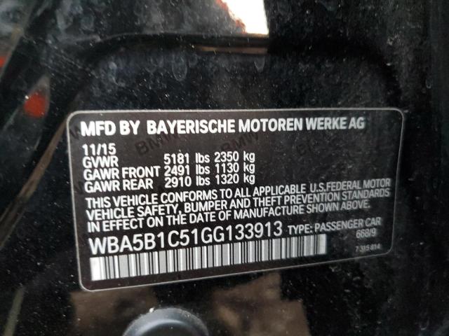 2016 BMW 535 I - WBA5B1C51GG133913