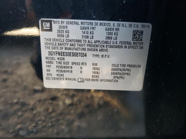 3GYFNEE30ES687034 Cadillac Srx Luxury Collection
