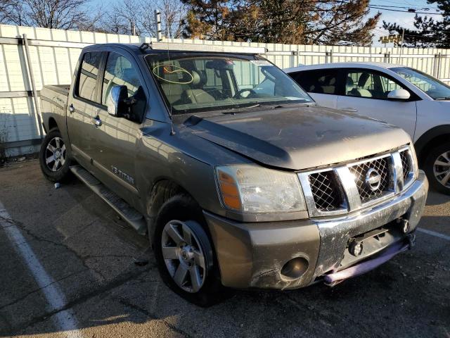Salvage cars for sale from Copart Moraine, OH: 2007 Nissan Titan XE
