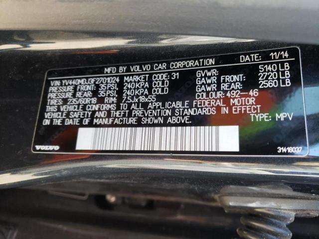 2015 VOLVO XC60 T5 YV440MDJ3F2701024