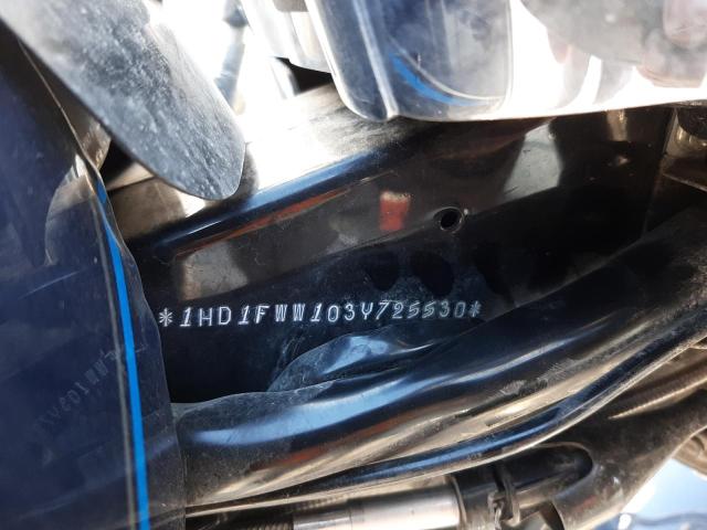 2003 HARLEY-DAVIDSON FLHRI SHRI 1HD1FWW103Y725530