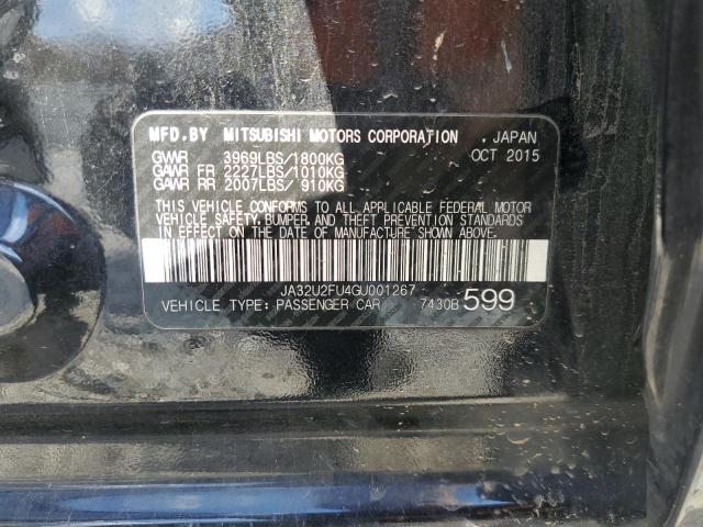 2016 MITSUBISHI LANCER JA32U2FU4GU001267
