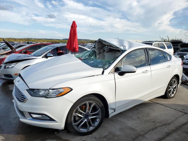 Lot #2407157947 2017 FORD FUSION SE salvage car