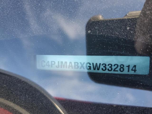 1C4PJMABXGW332814 Jeep Cherokee Sport