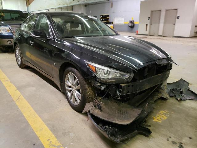 Salvage cars for sale from Copart Mocksville, NC: 2015 Infiniti Q50 Base