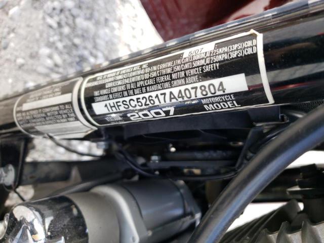 2007 HONDA VTX1300 R 1HFSC52617A407804