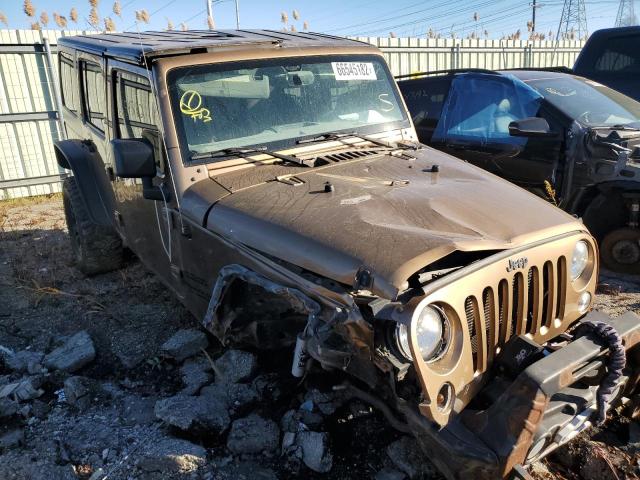 Vehiculos salvage en venta de Copart Woodhaven, MI: 2015 Jeep Wrangler U