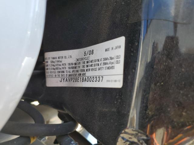 2008 YAMAHA XV1700 A JYAVP28E18A002337