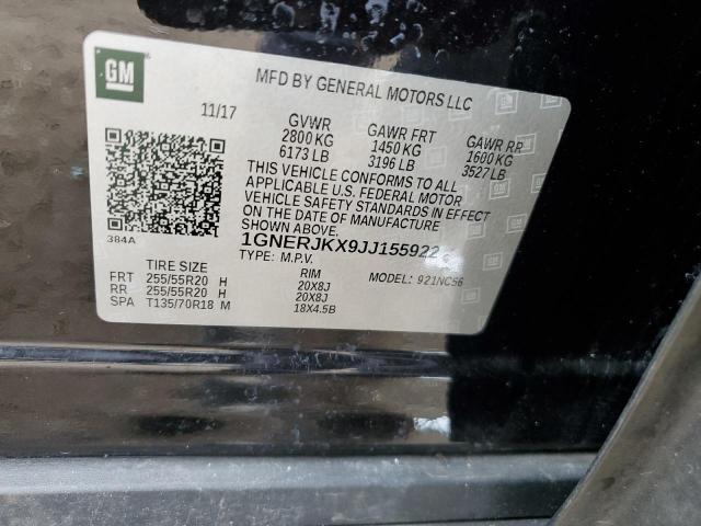 2018 CHEVROLET TRAVERSE R 1GNERJKX9JJ155922
