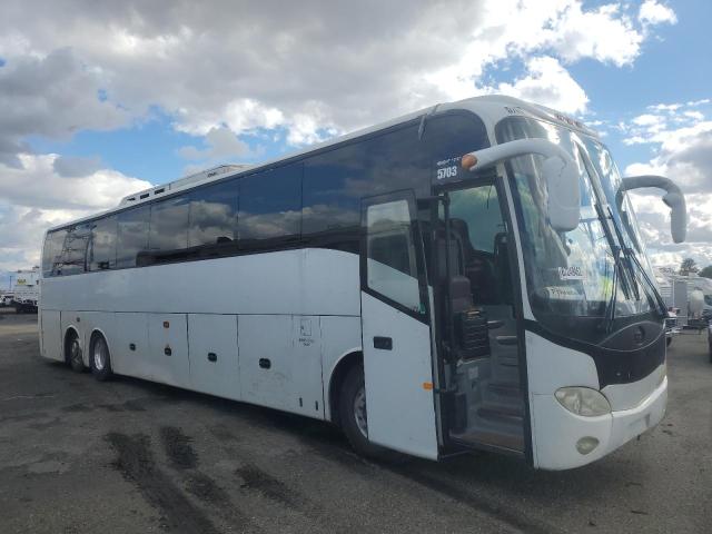 Salvage trucks for sale at Bakersfield, CA auction: 2008 Bus & Coach Intl (bci) Falcon 45