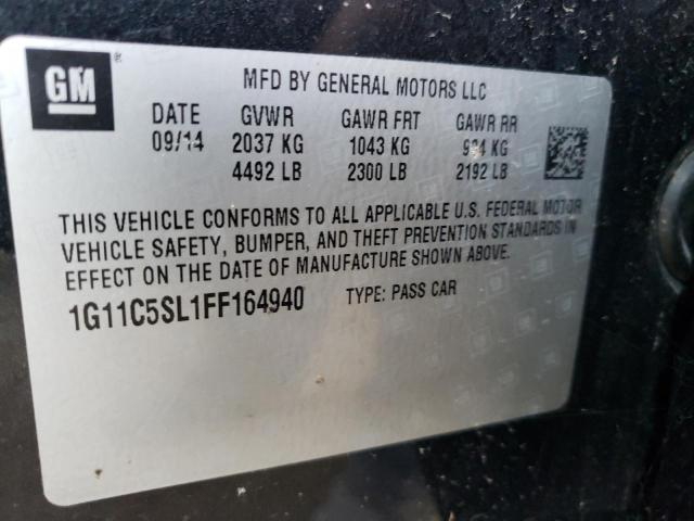 2015 CHEVROLET MALIBU LT1 1G11C5SL1FF164940