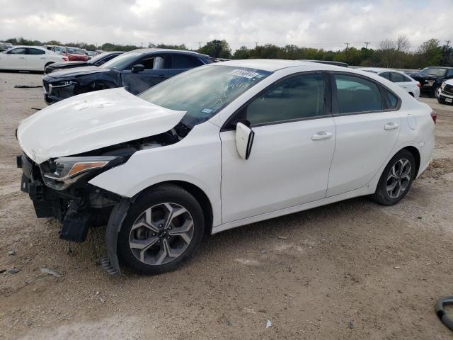 Salvage cars for sale from Copart San Antonio, TX: 2020 KIA Forte FE