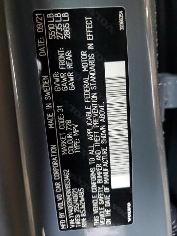 2022 VOLVO XC60 B6 R- YV4062RM3N1953462