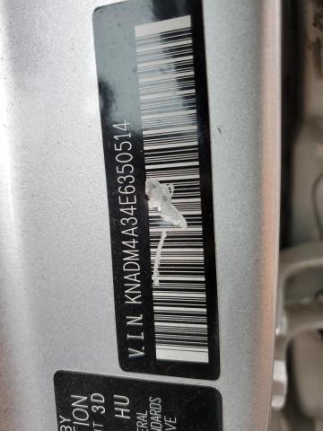 KNADM4A34E6350514 KIA RIO LX