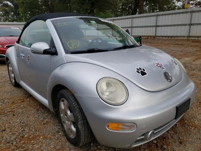 Salvage cars for sale from Copart Longview, TX: 2003 Volkswagen New Beetle