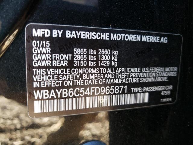 WBAYB6C54FD965871 | 2015 BMW 750 XI