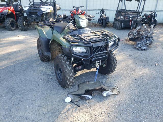 Salvage cars for sale from Copart Shreveport, LA: 2018 Honda TRX500 FA