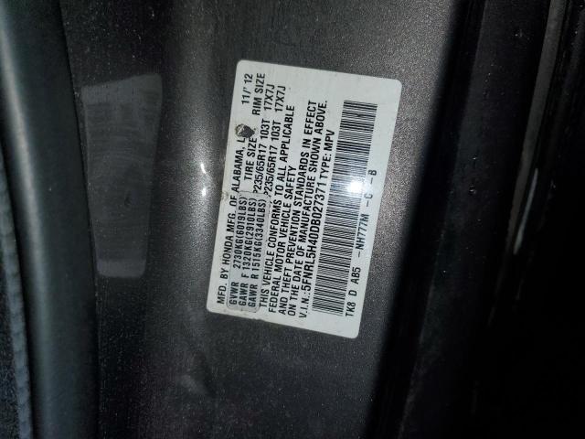 VIN 5FNRL5H40DB027371 2013 HONDA ODYSSEY no.10