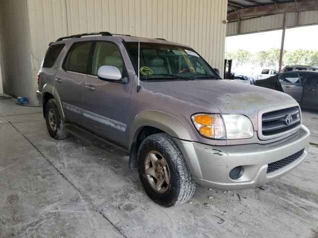 2002 Toyota Sequoia Sr5 Серебряный vin: 5TDZT34A82S121605