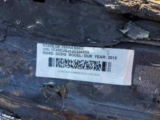 2018 DODGE DURANGO SR - 1C4SDJGJ1JC486559