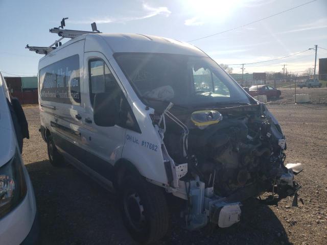 Salvage cars for sale from Copart Columbus, OH: 2019 Ford Transit T