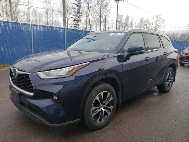 2021 TOYOTA HIGHLANDER - 5TDGZRBH8MS550657
