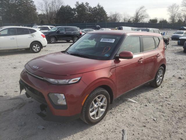  KIA SOUL 2022 Бургунді