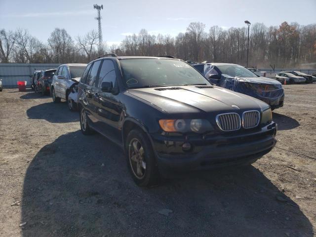 Salvage cars for sale from Copart York Haven, PA: 2001 BMW X5 4.4I